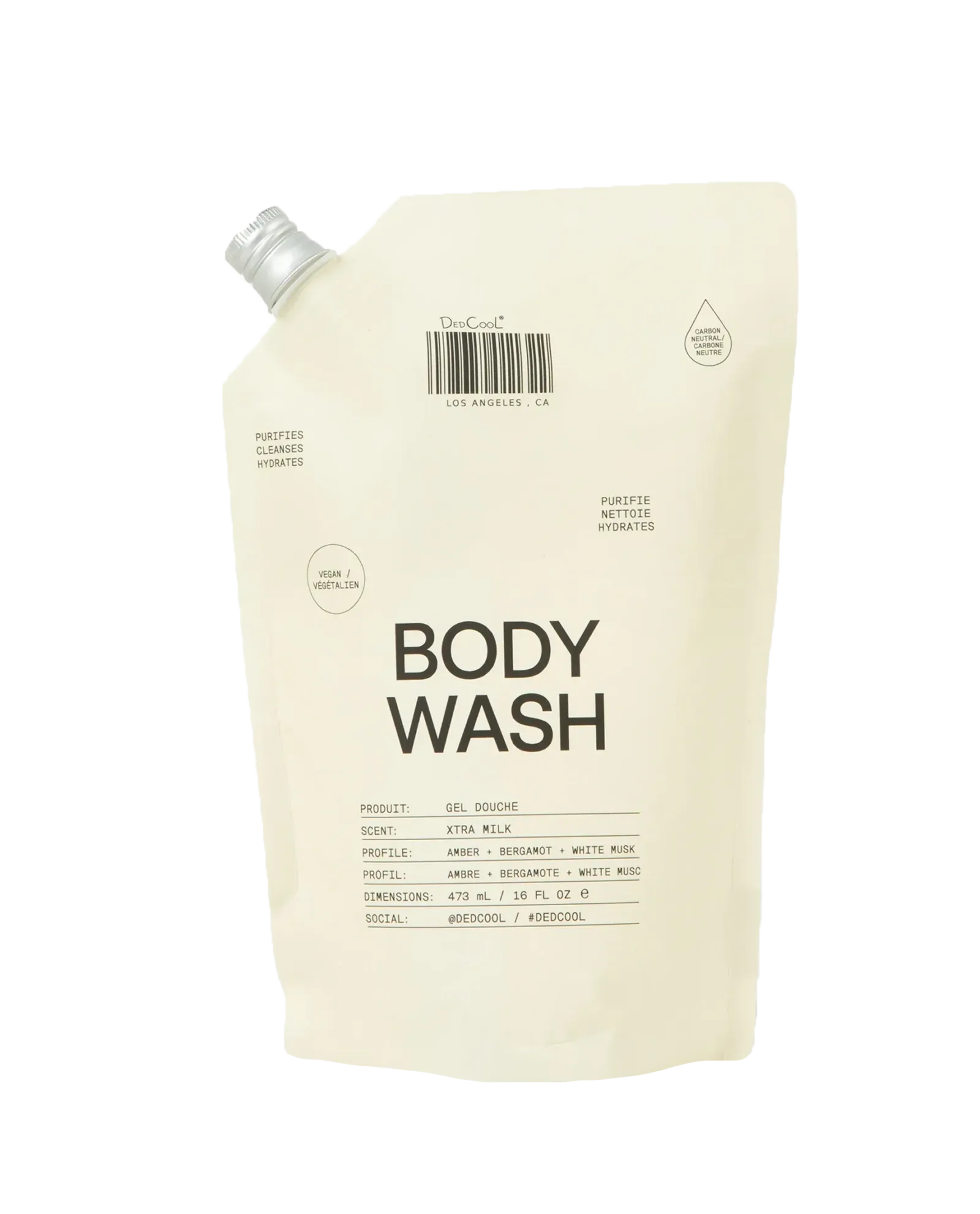 Body Wash Refill Xtra Milk