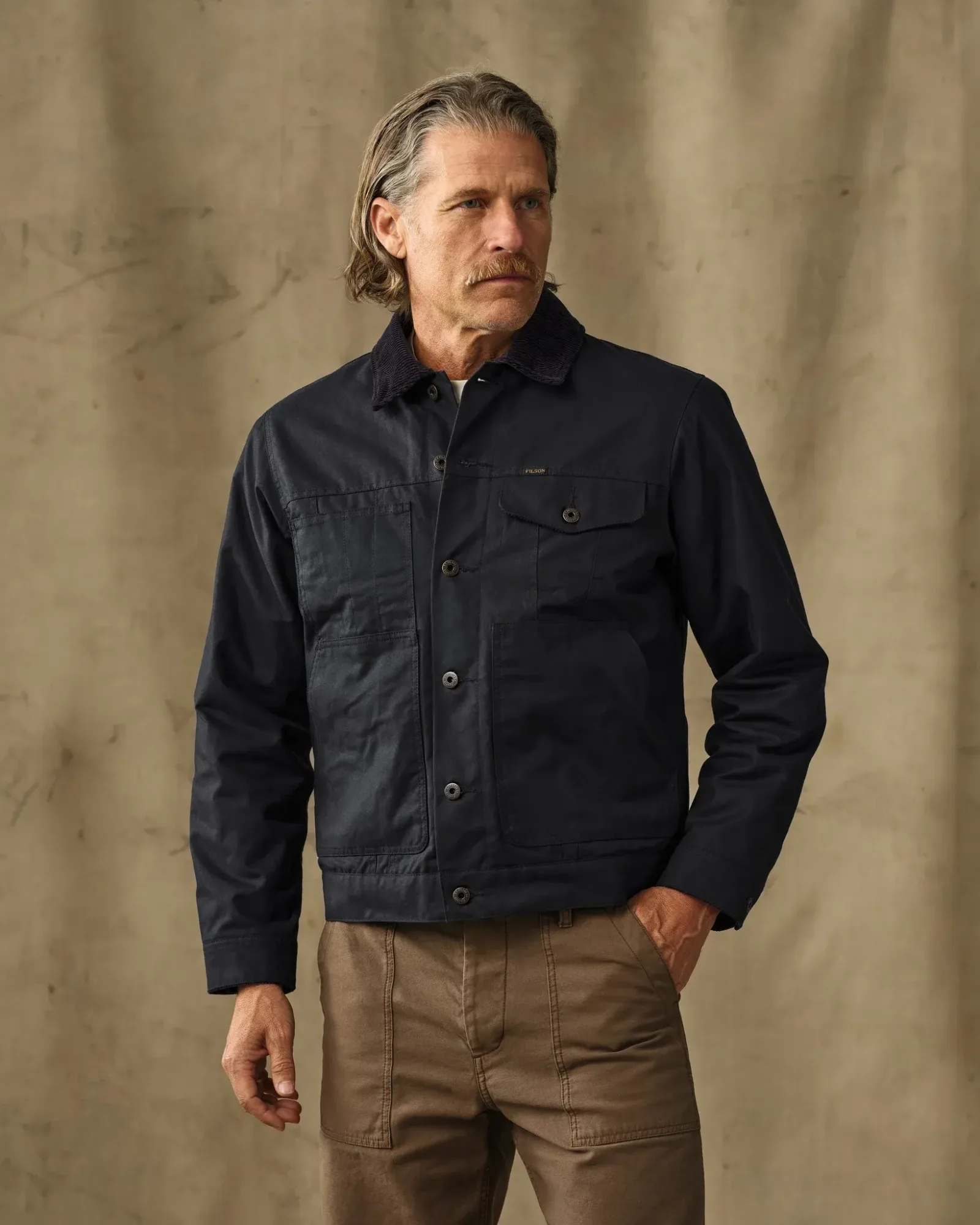 Insulated Short Cruiser Jacket – Harbor Blue