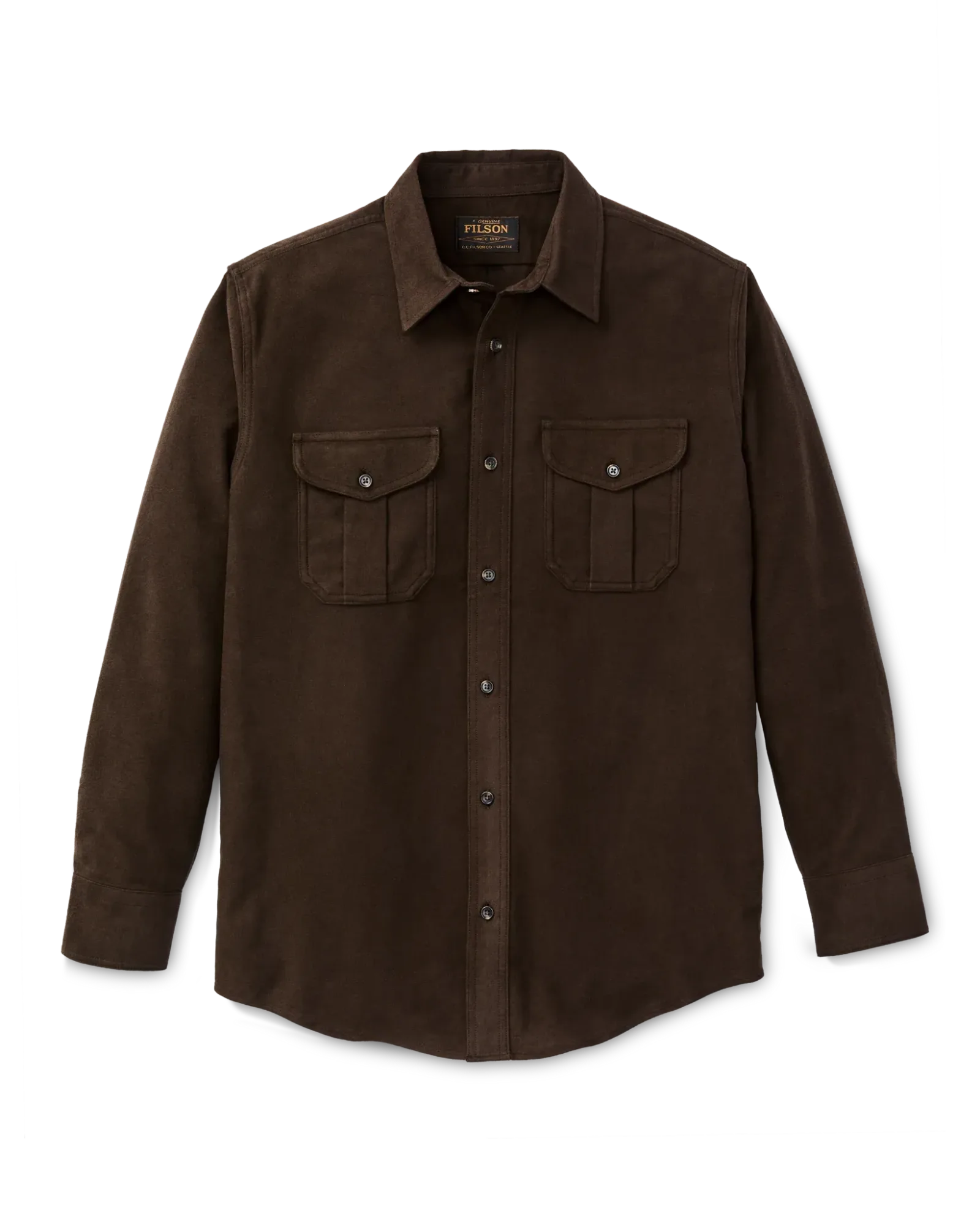 Moleskin Seattle Shirt – Brown