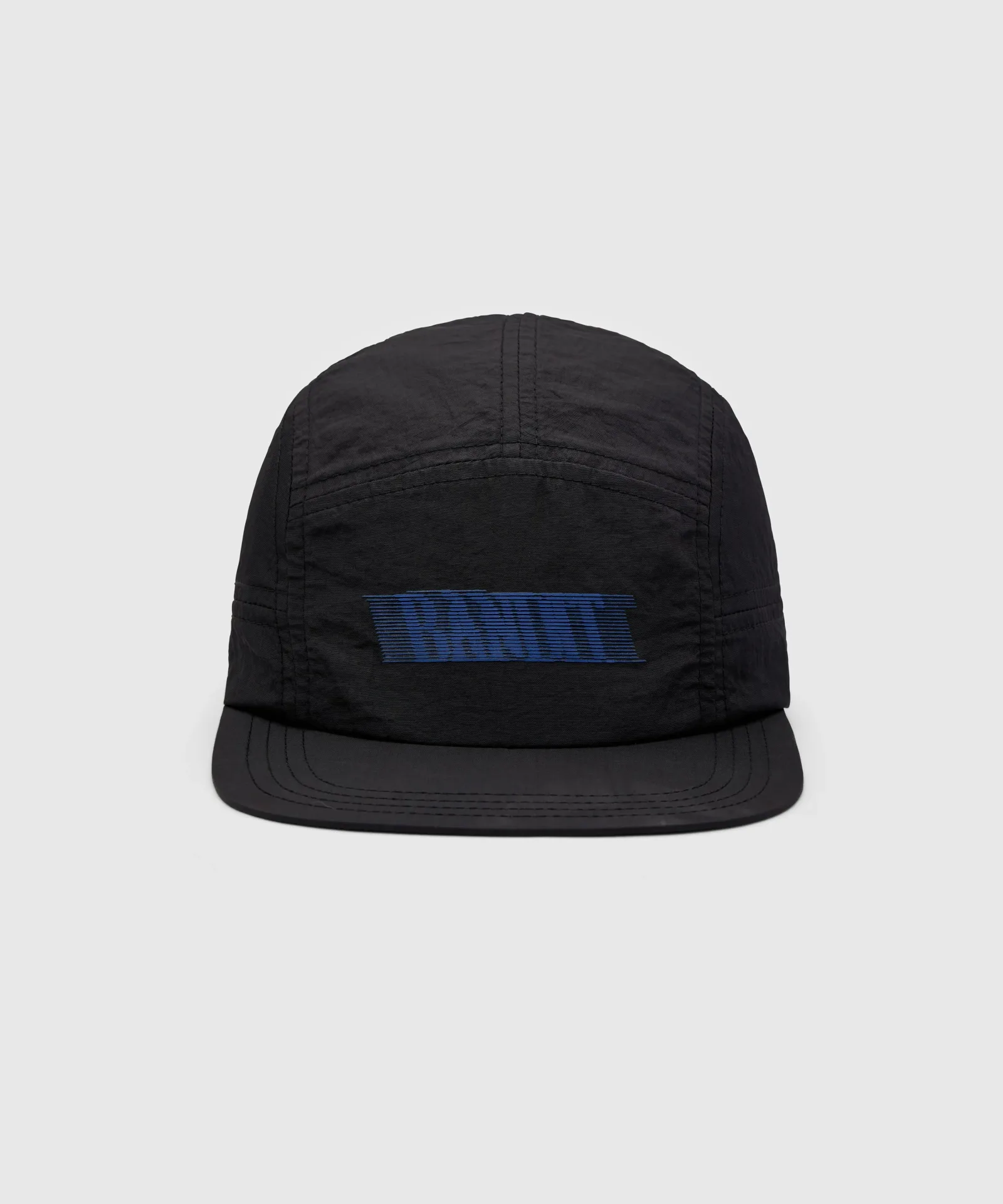 Nylon Run Hat – Black / Bauhaus Blue