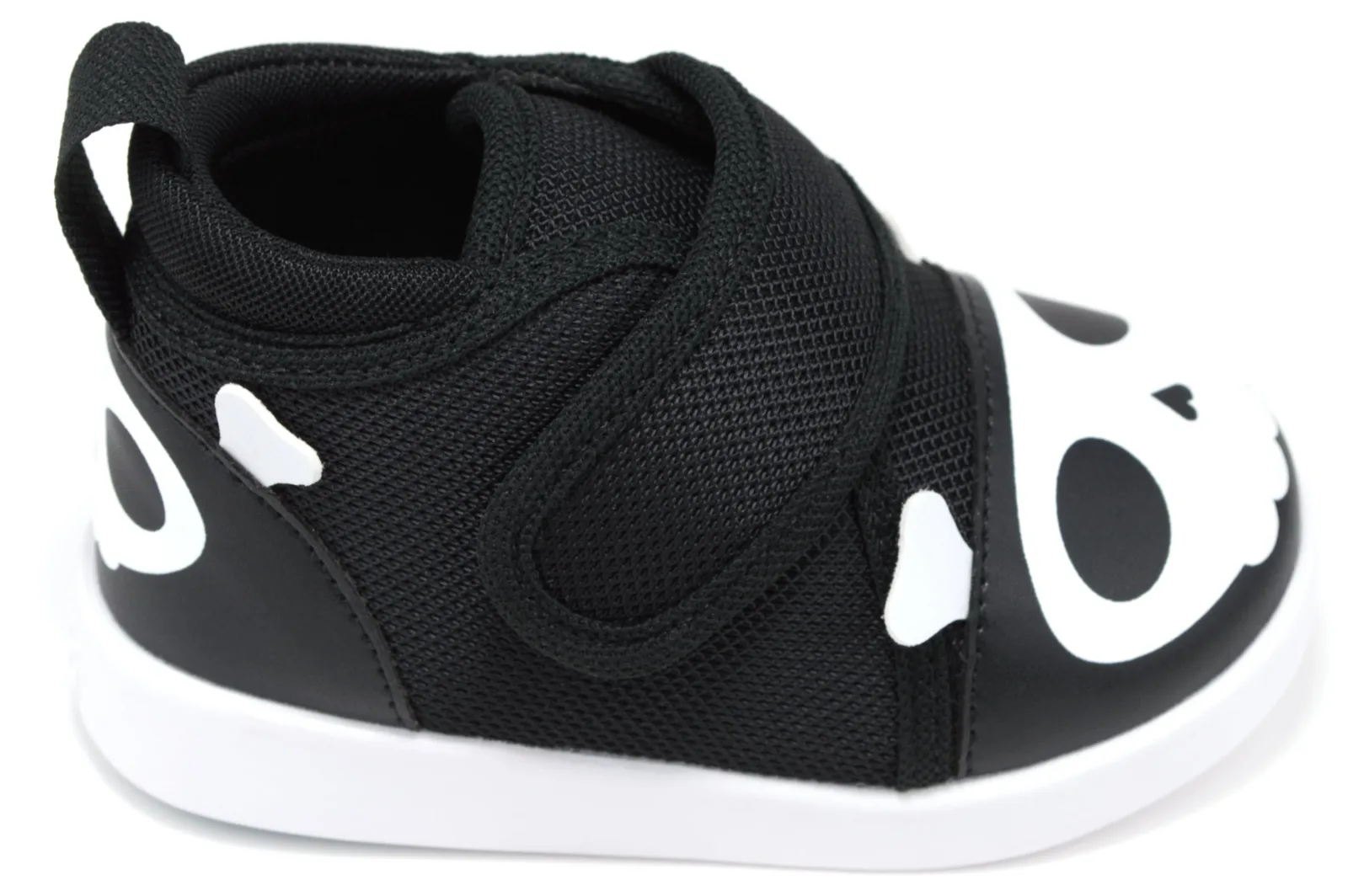 Captain Zuga Squeaky Single Shoe for Boys and Girls V2 – Black/White – (One Shoe Only)