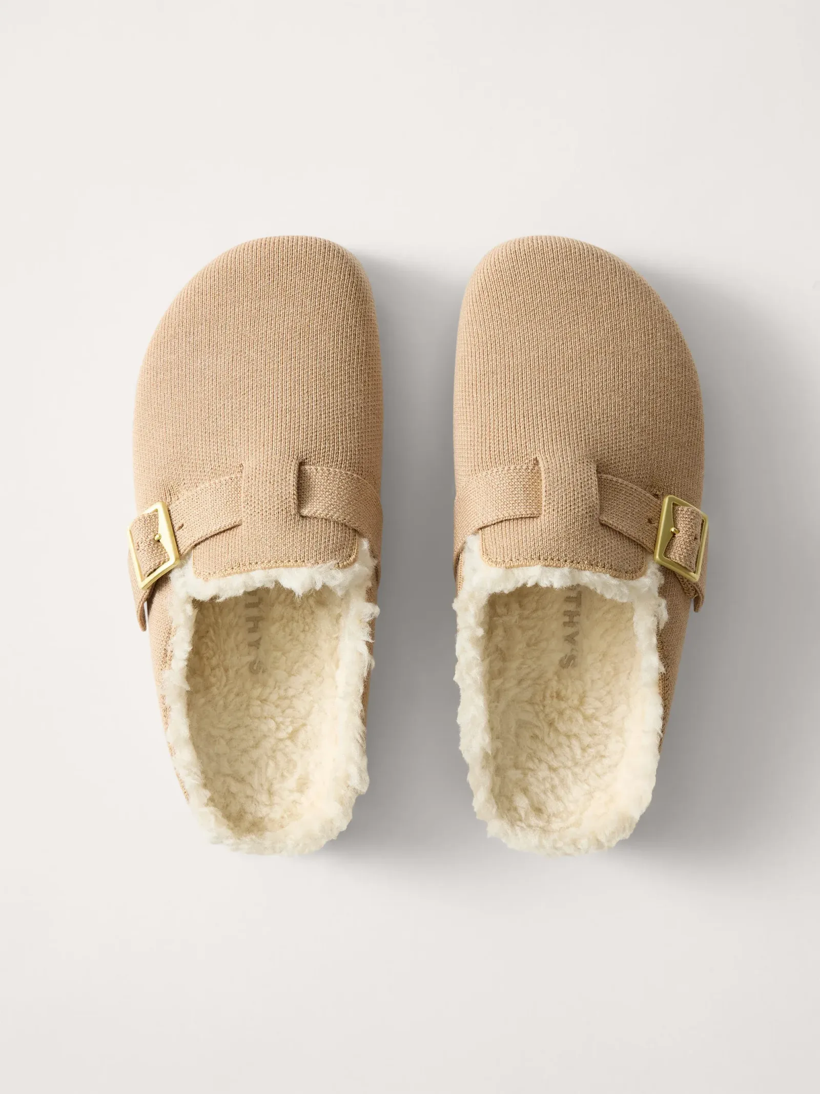 The Teddy Buckle Clog – Honey