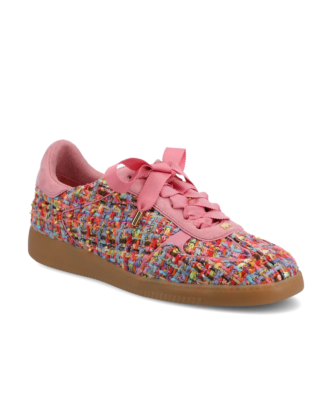 The Jay Sneaker – Pink Multi Tweed