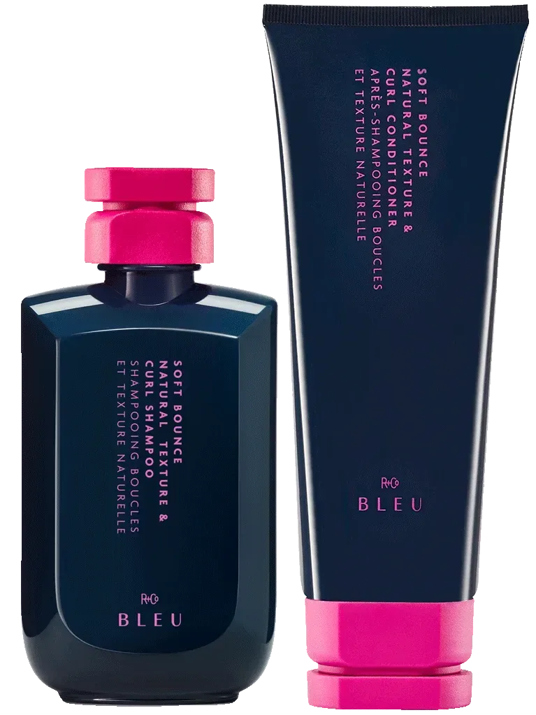 SOFT BOUNCE NATURAL TEXTURE & CURL SHAMPOO & CONDITIONER Set