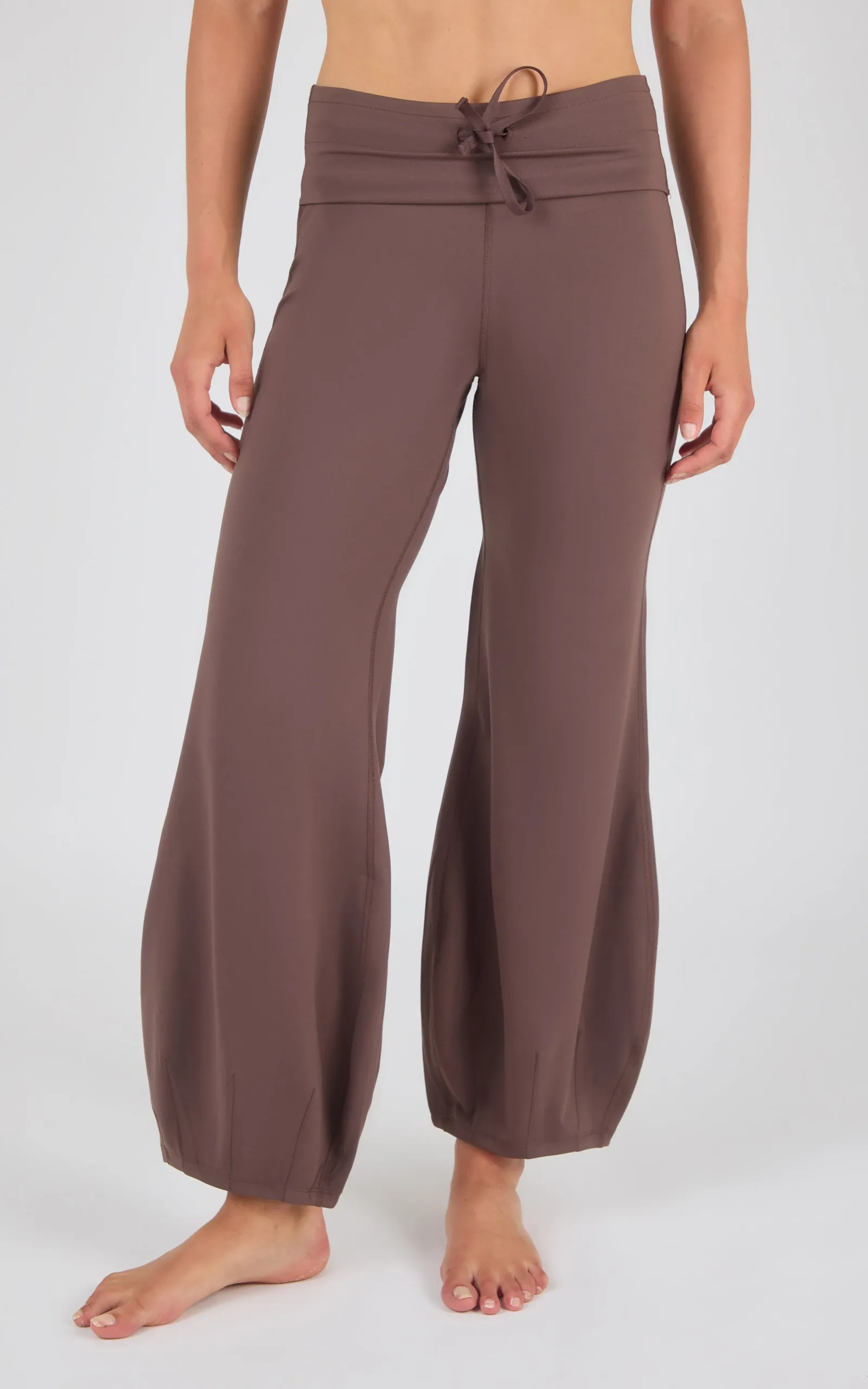 Lux Jasmine Fold Over Harem Leg Pant