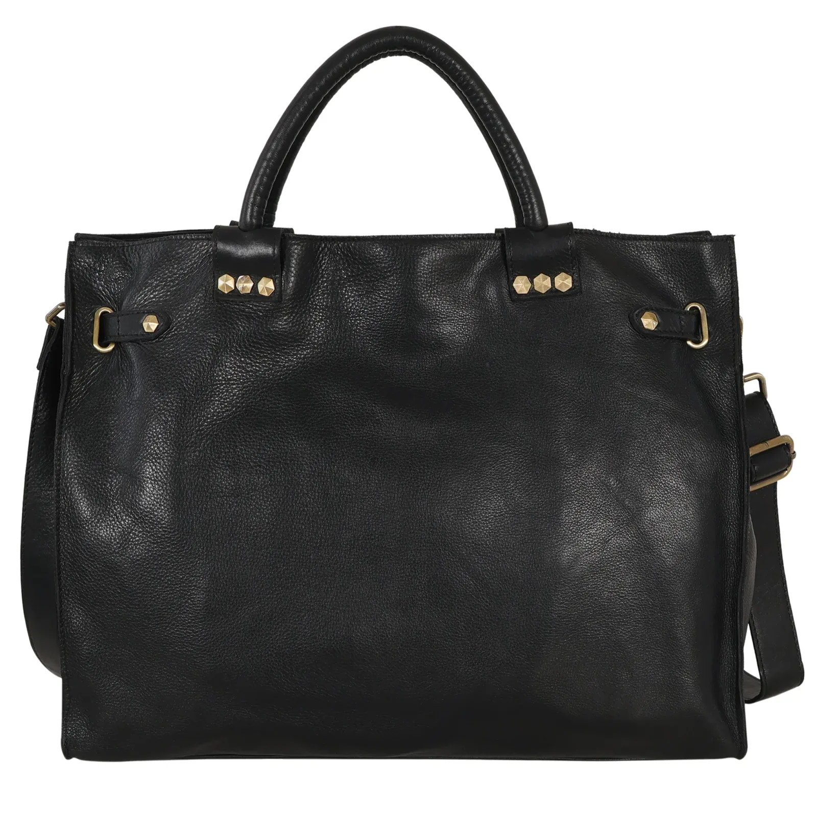 Mare Milled Leather Crossbody Bag