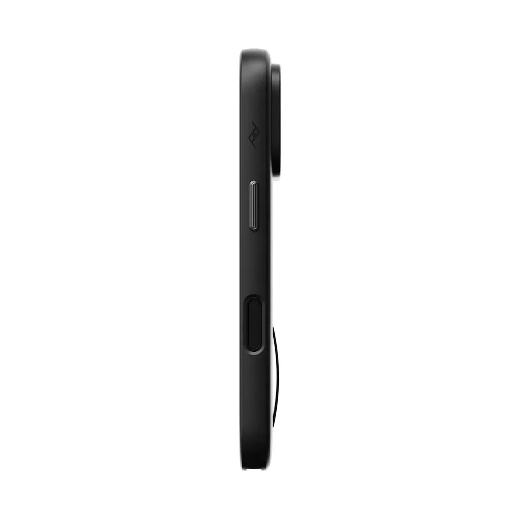 SlimLink Loop Case – iPhone 18 Pro – Black Clarino