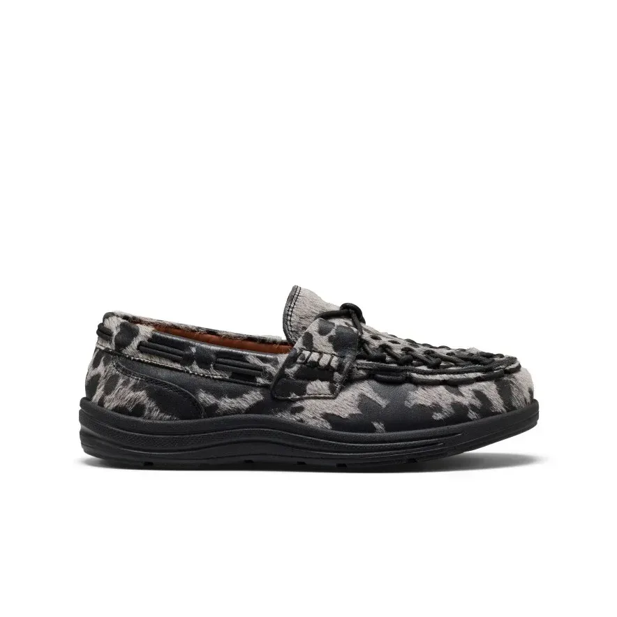 Women's UNEEK Loafer – Nocturnal Cow Black