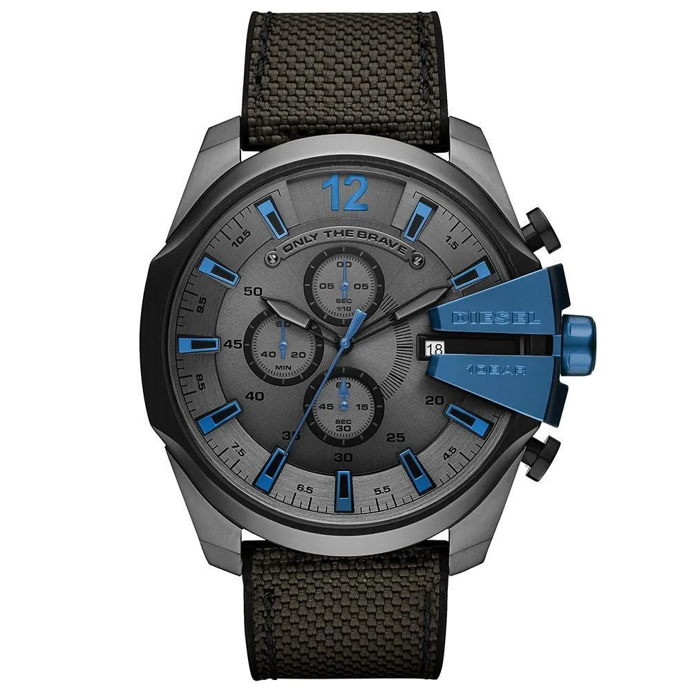Diesel DZ4500 Mega Chief Chronograph Quartz Dark Grey Dial Men's Watch
