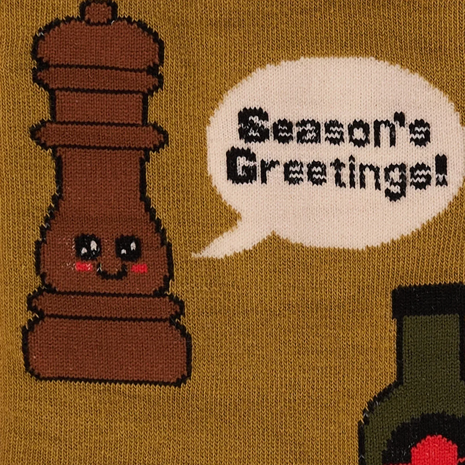Season's Greetings! Knee High Socks