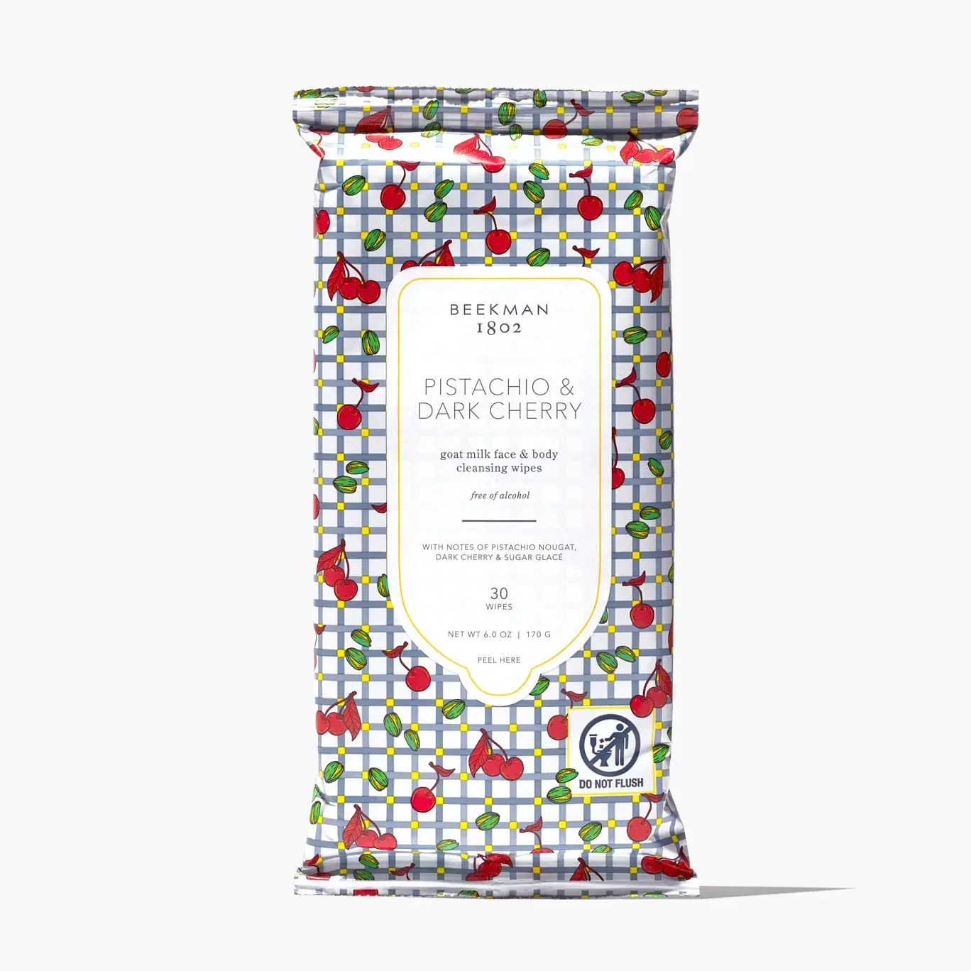 Pistachio & Dark Cherry Face Wipes