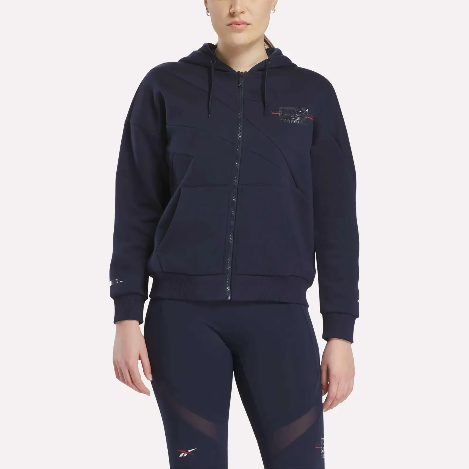 Women's Reebok x F45 Training Coach Full-Zip Hoodie