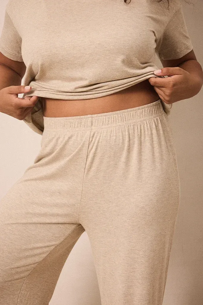 Flax Short-Sleeve Women’s Sleep Set