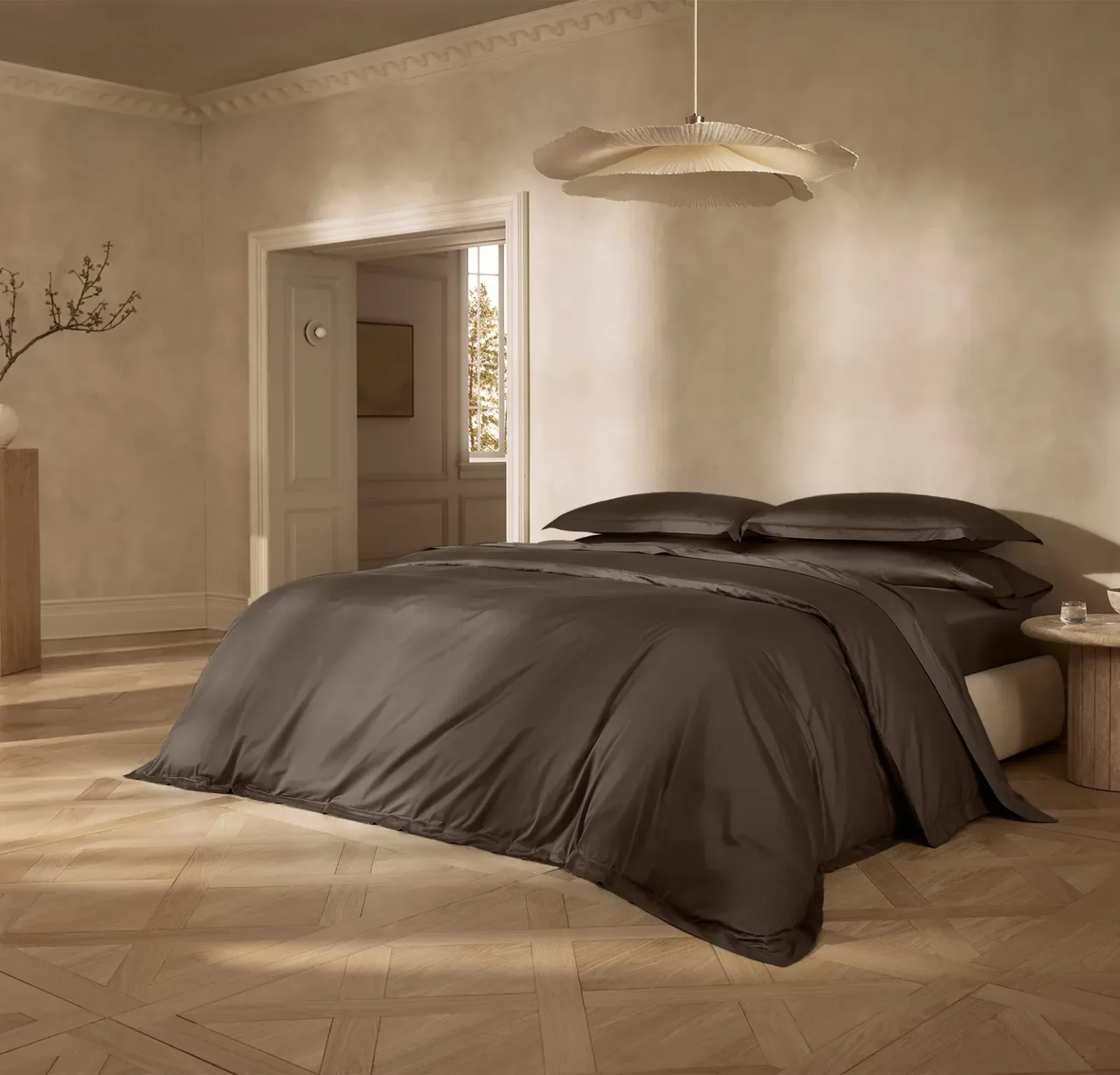Summit Supima Sheet Set – Deep Walnut