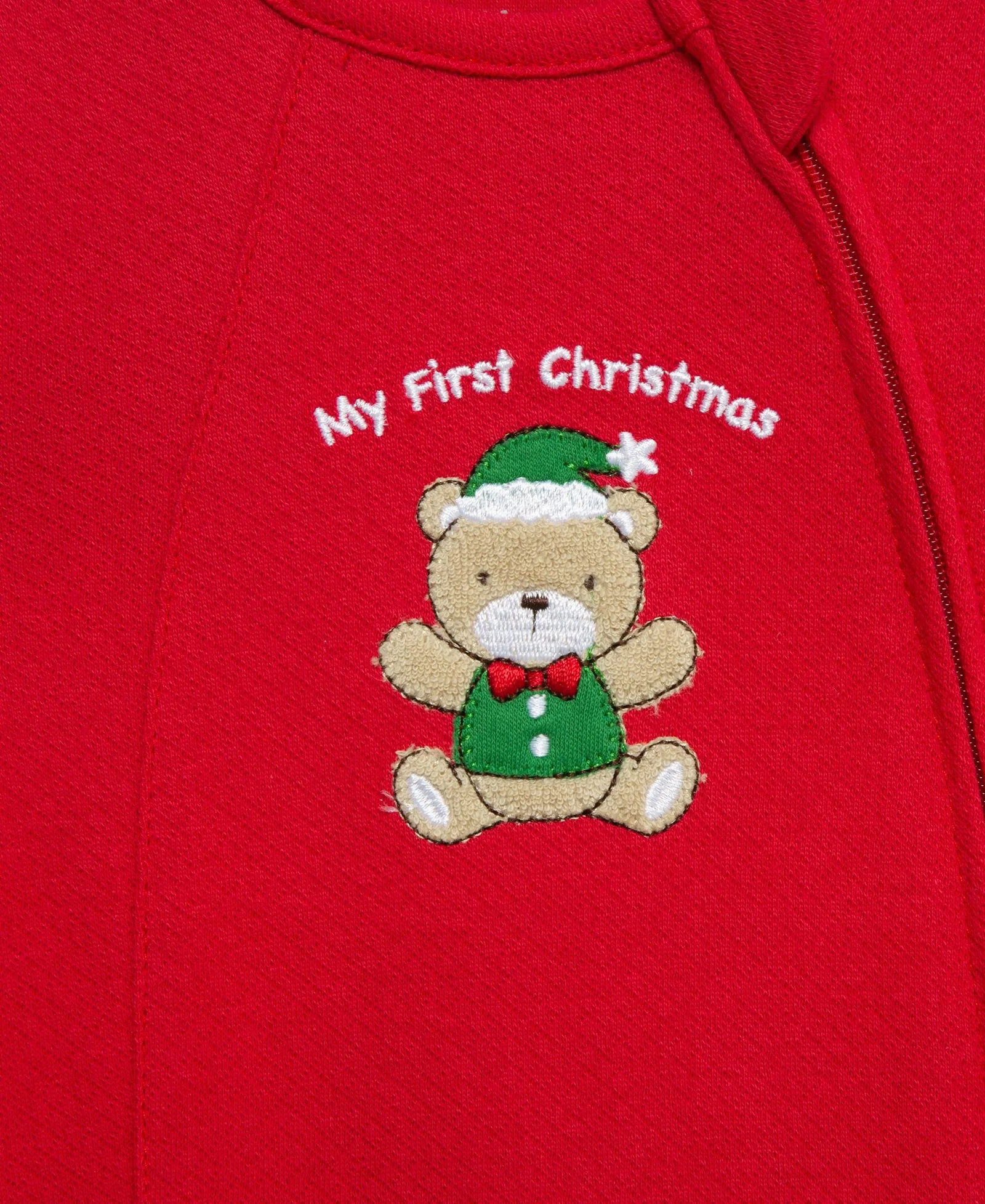 Holiday Bear Footie (NM-9M)