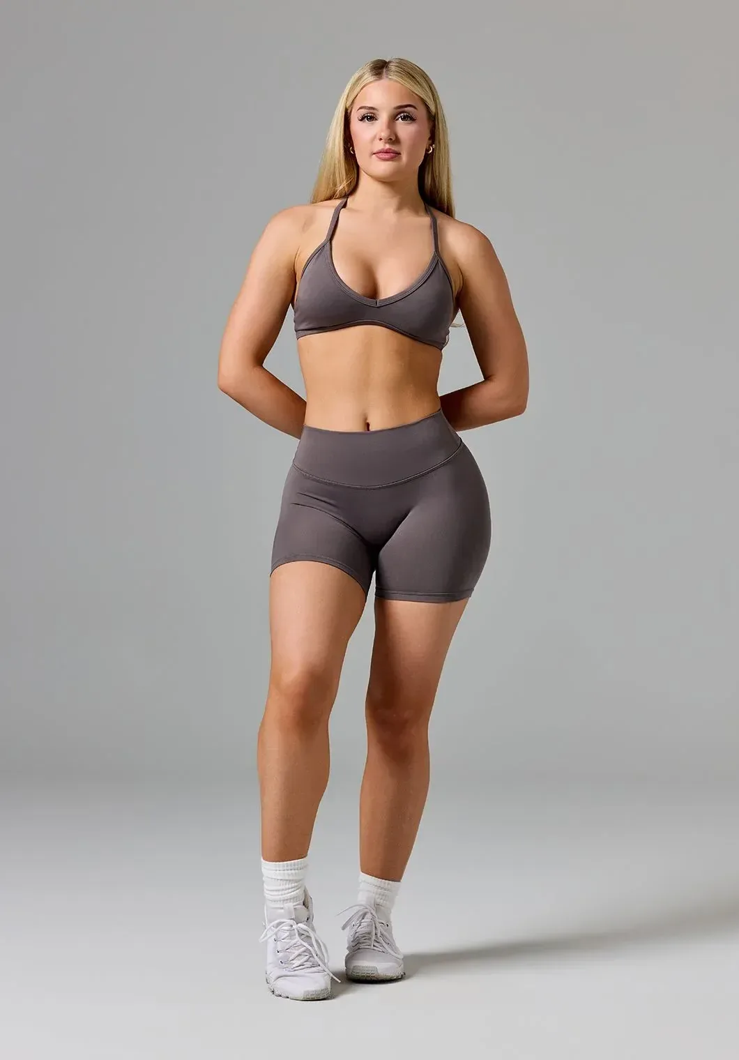 Reluna™ Original Sculptseam® Plus Mid-Rise Short 5" Cement