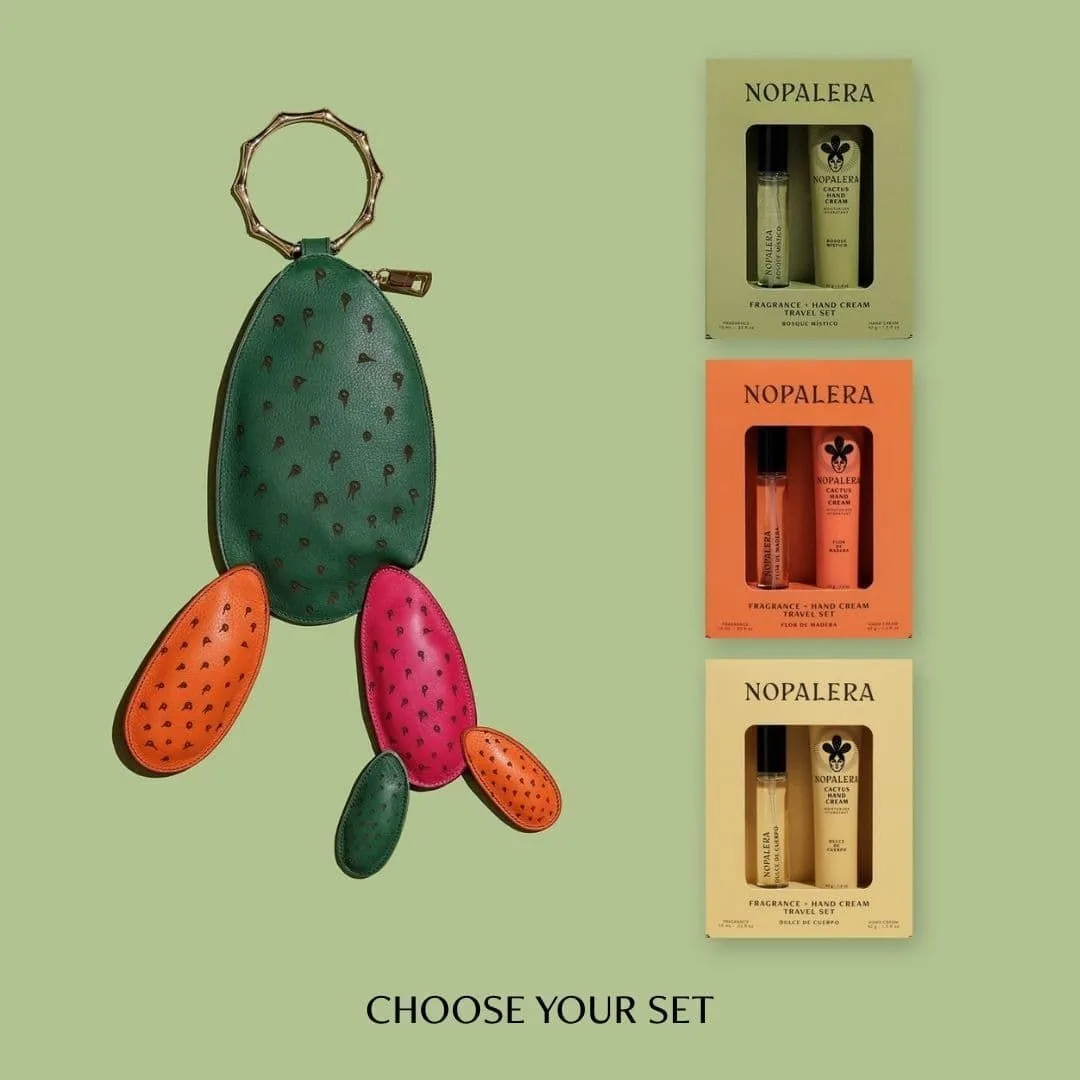 Carlota Cactus Handbag x Nopalera Gift Set