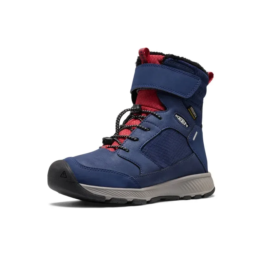 Big Kids' Skua Waterproof Winter Boot – Naval Academy/Garnet