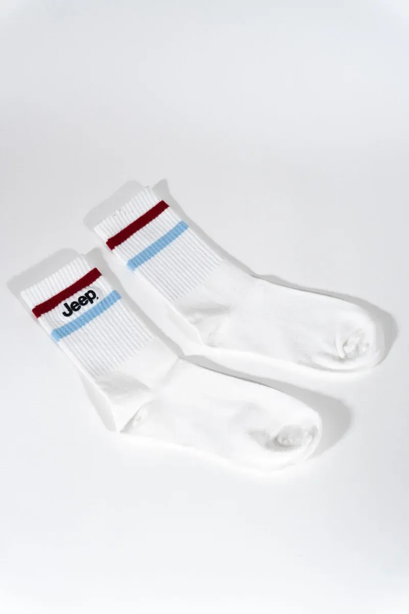 Jeep® Striped Ankle Socks