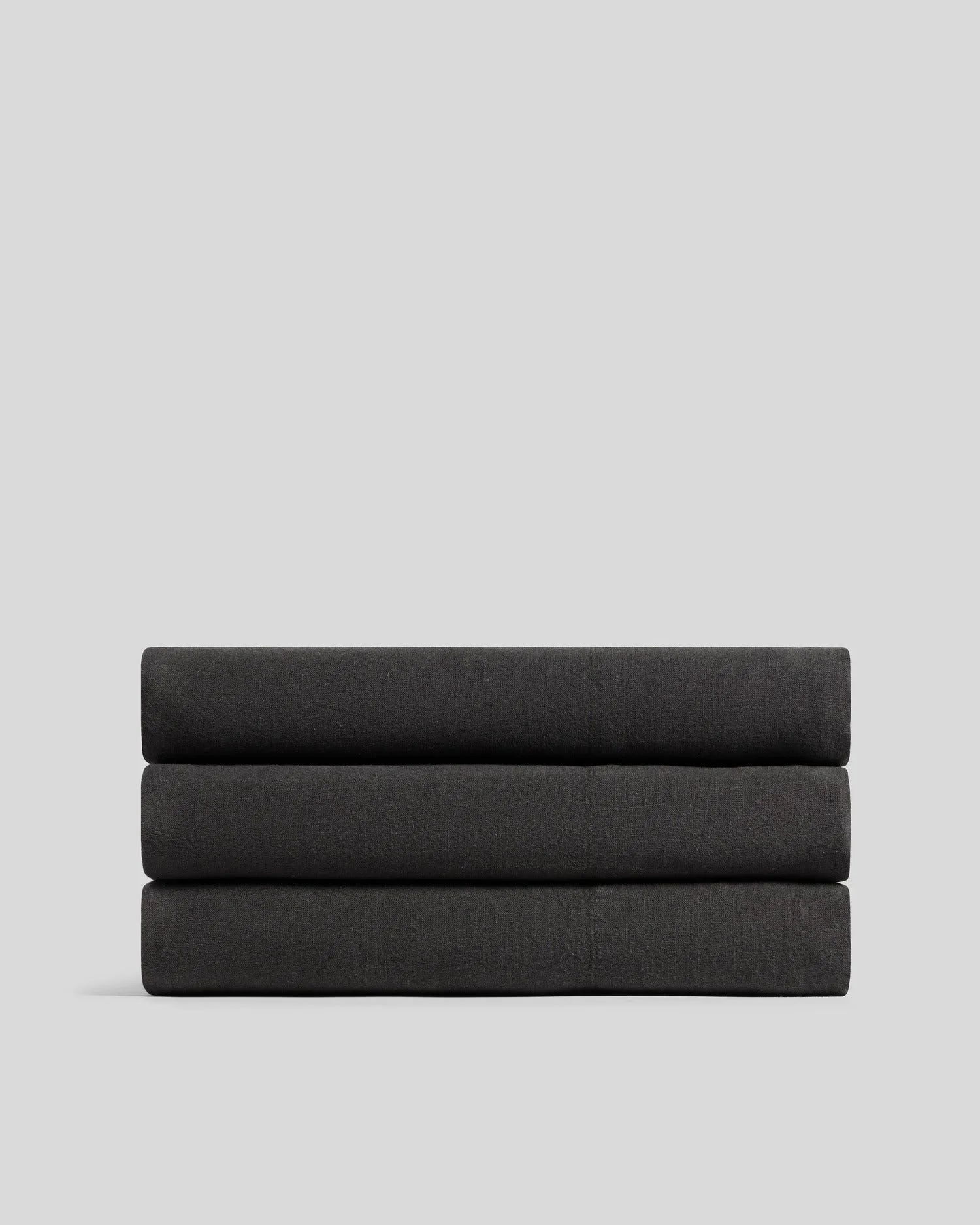 Linen Top Sheet (Onyx)