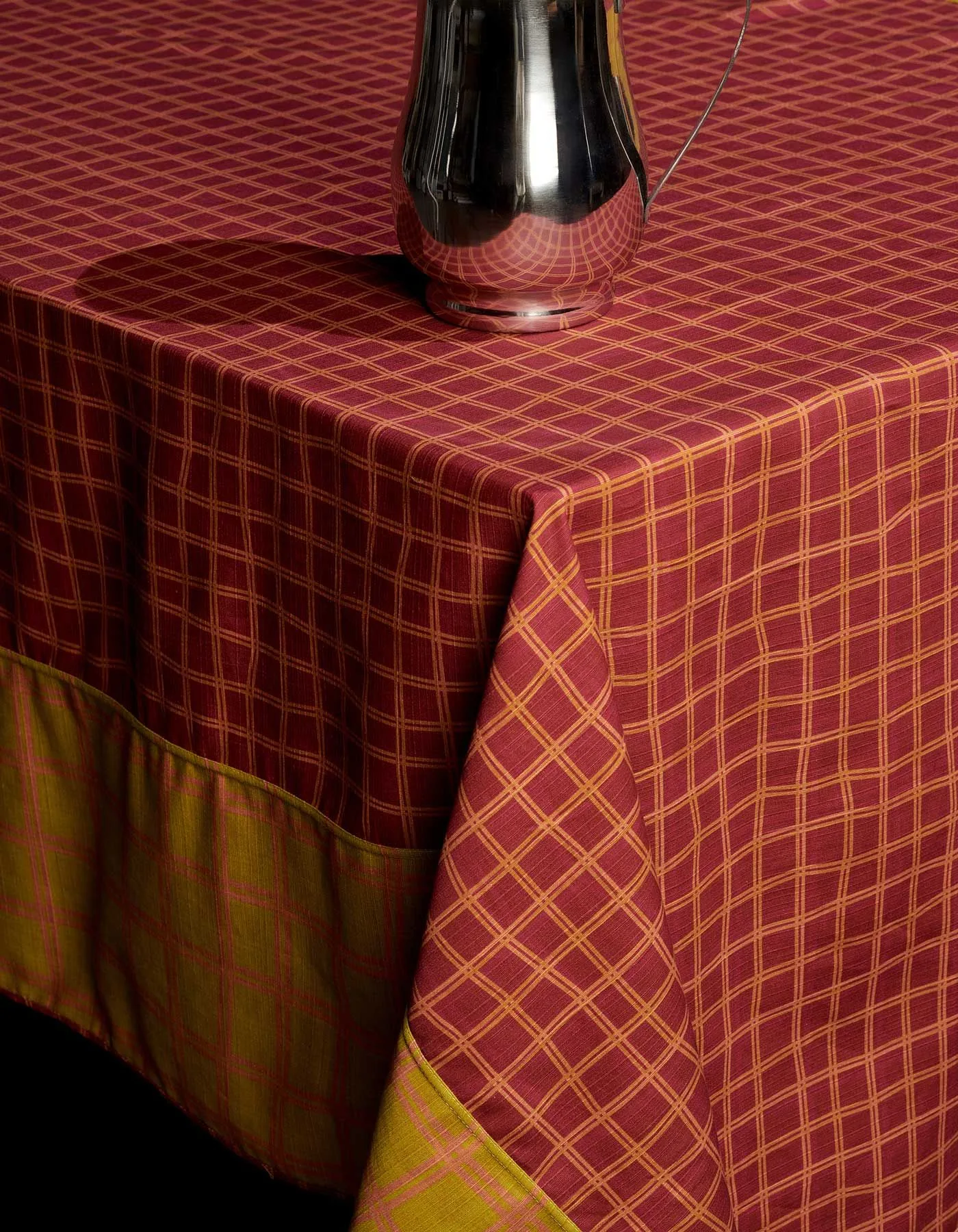 Tablecloth Reversible Grid