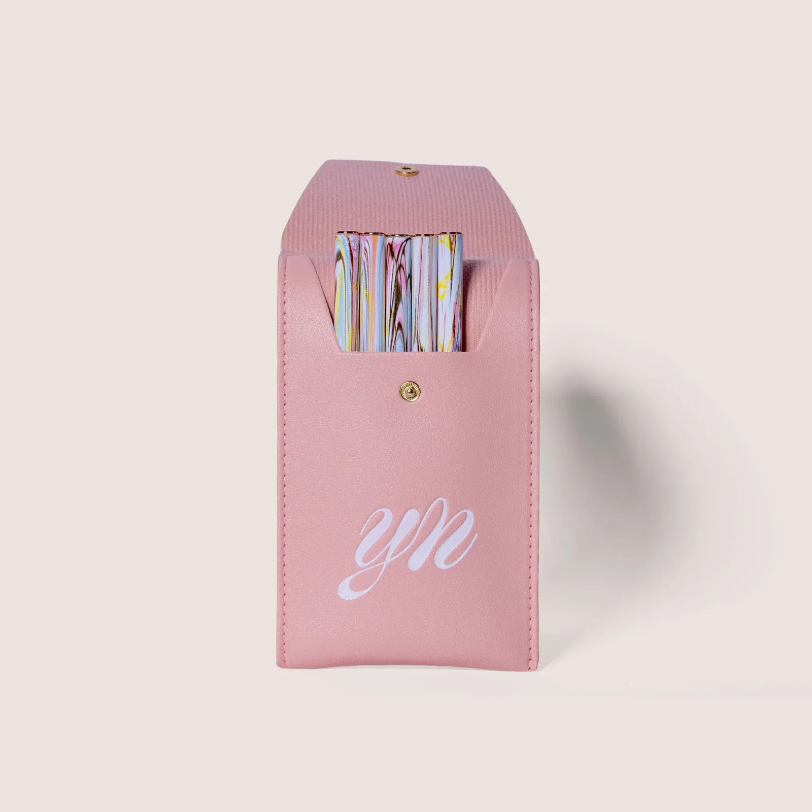 Dual Ended Nail Art Brush Set with Pouch