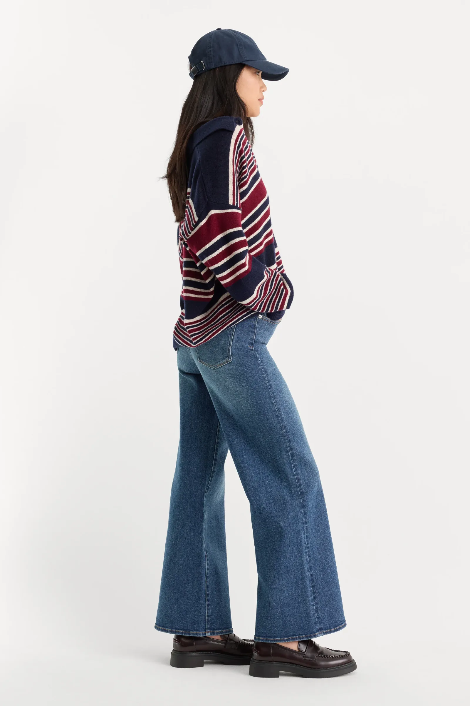 GOOD Waist Palazzo Ankle Jeans – Sierra