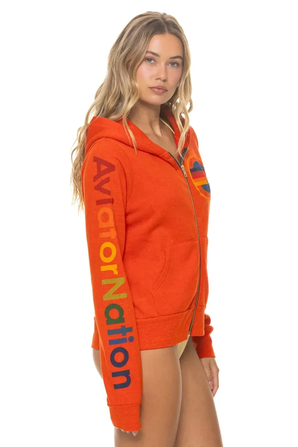 AVIATOR NATION Venice Hoodie – Vintage Orange