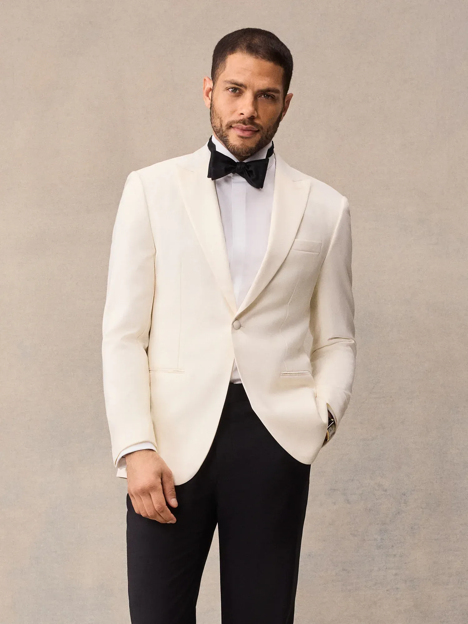 White Dinner Jacket Tuxedo Outfit