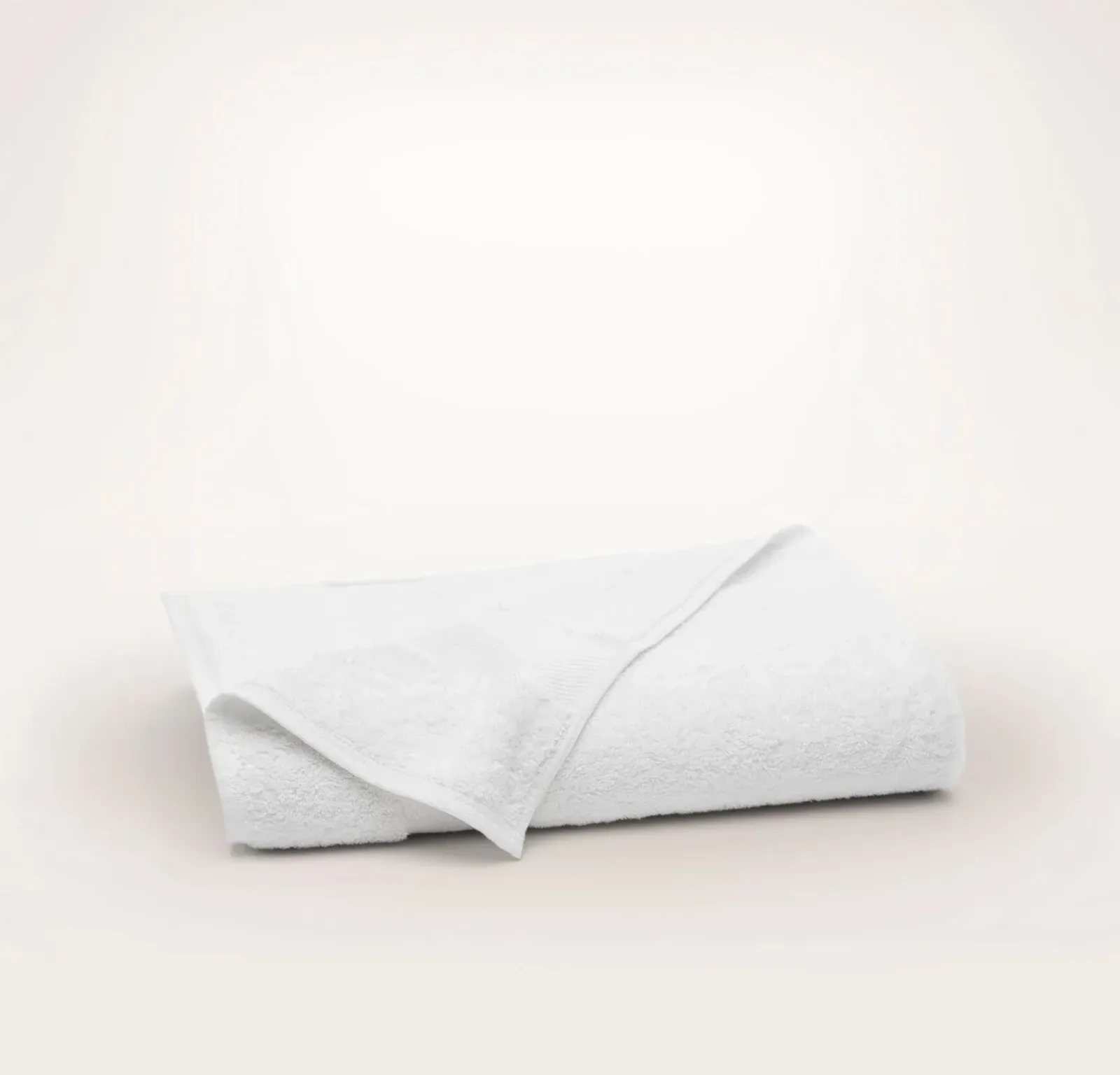Plush Bath Towel – White (Personalized)