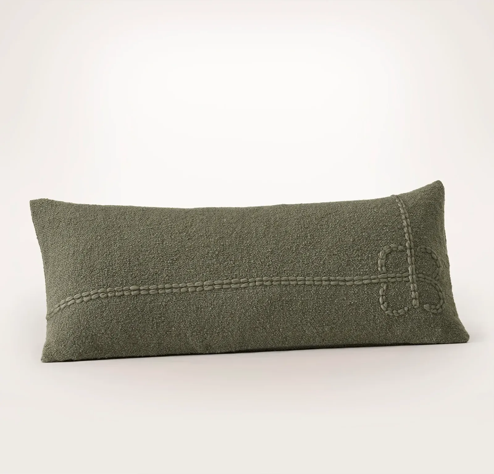 Petite Bouclé Pillow Cover – Juniper