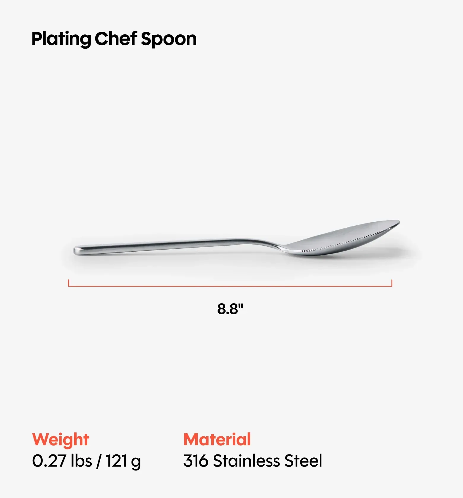 Plating Chef Spoon