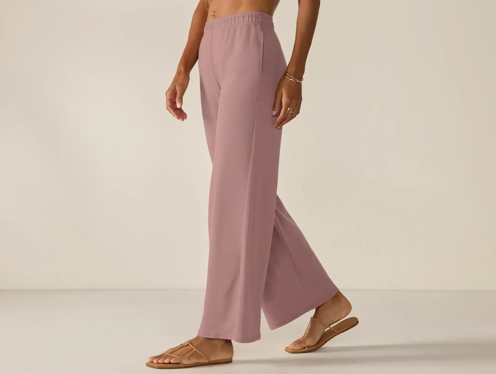 Women's Pima Organic Knit Wide Leg Pant – Renewed