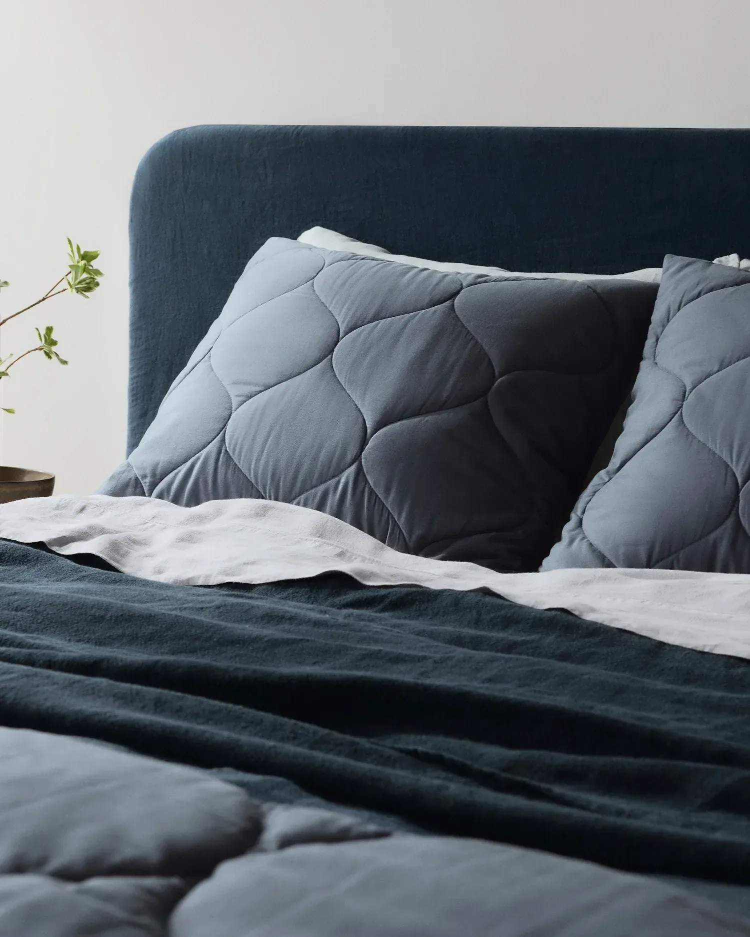 Cotton Drift Sham Set (Dusk)