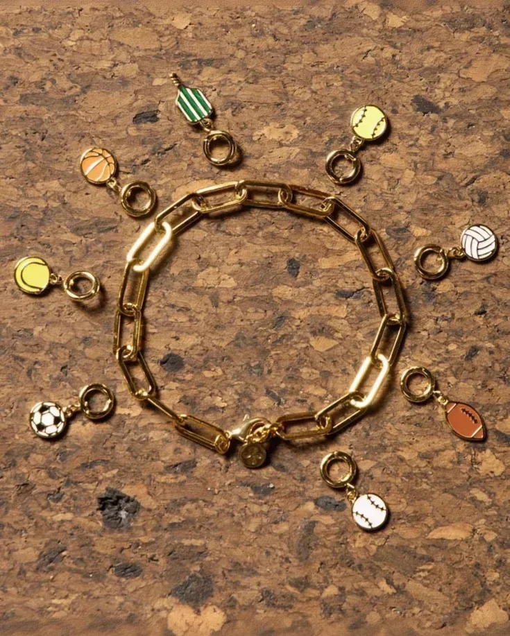 Tennis Ball Charm