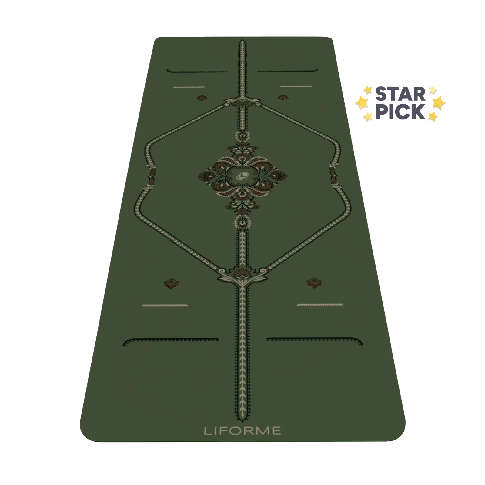 Liforme Deep Forest Mindful Garden Yoga Mat