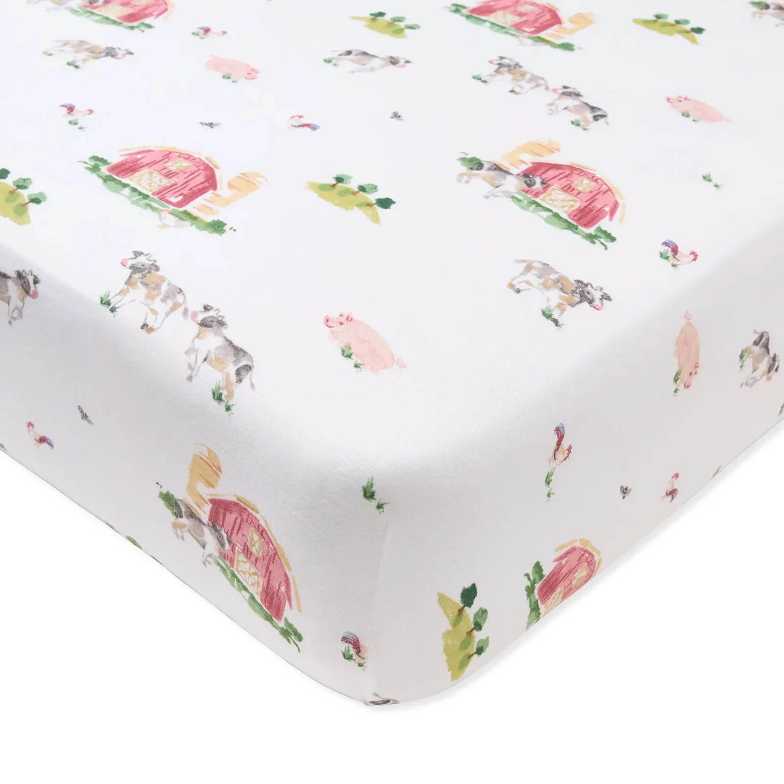 Barnyard Crib Organic Cotton BEESNUG® Crib Sheet