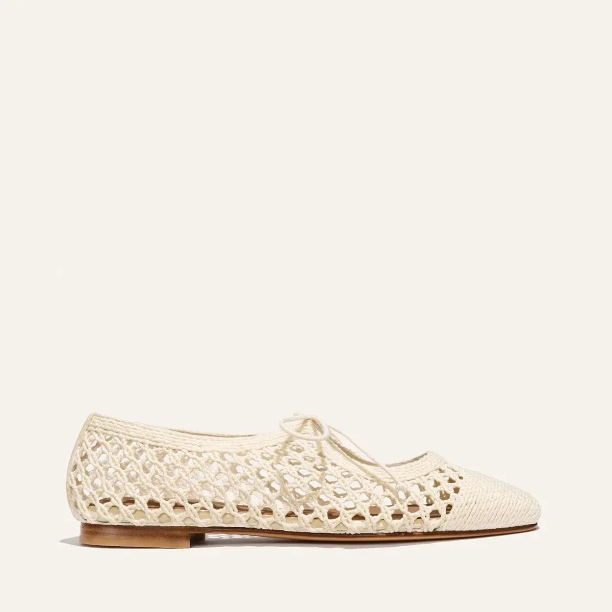 The Luna – Ecru Macrame