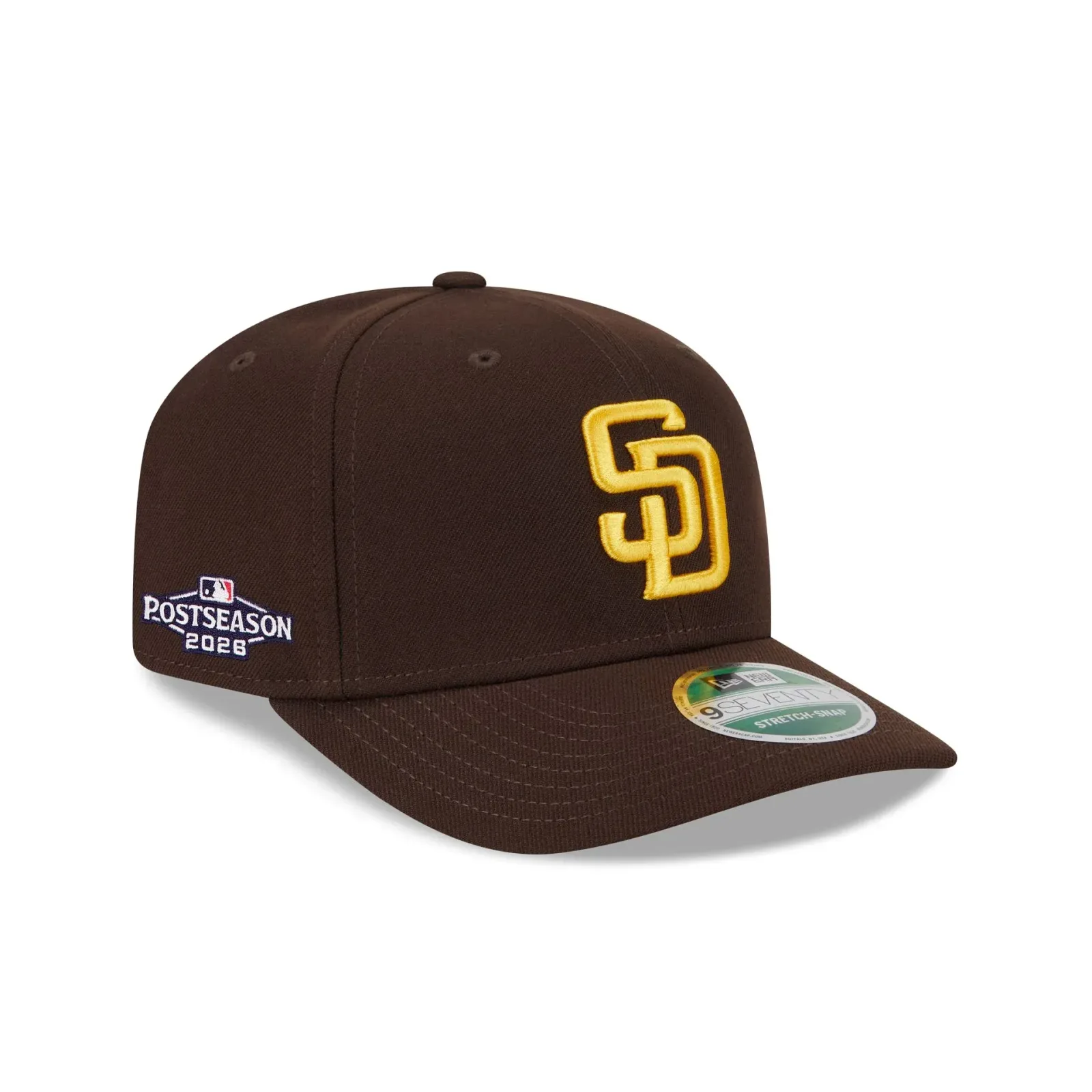 San Diego Padres 2026 Postseason Side Patch 9SEVENTY Stretch-Snap Hat