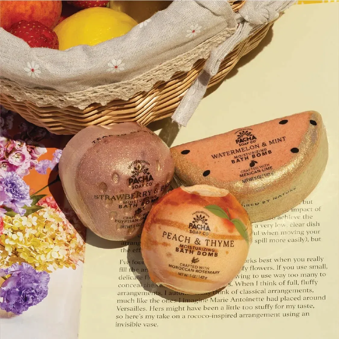 Peach & Thyme Bath Bomb
