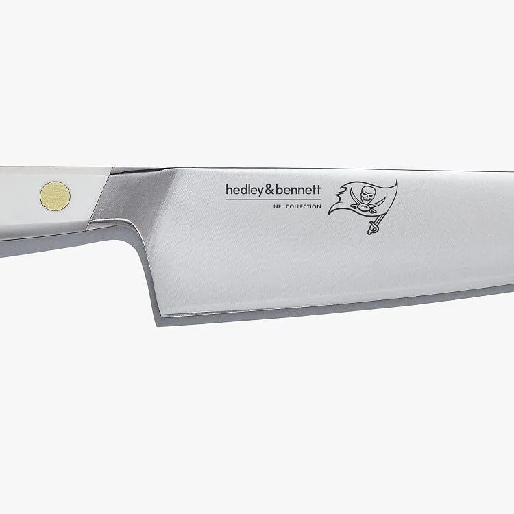 Tampa Bay Buccaneers Chef Knife – White