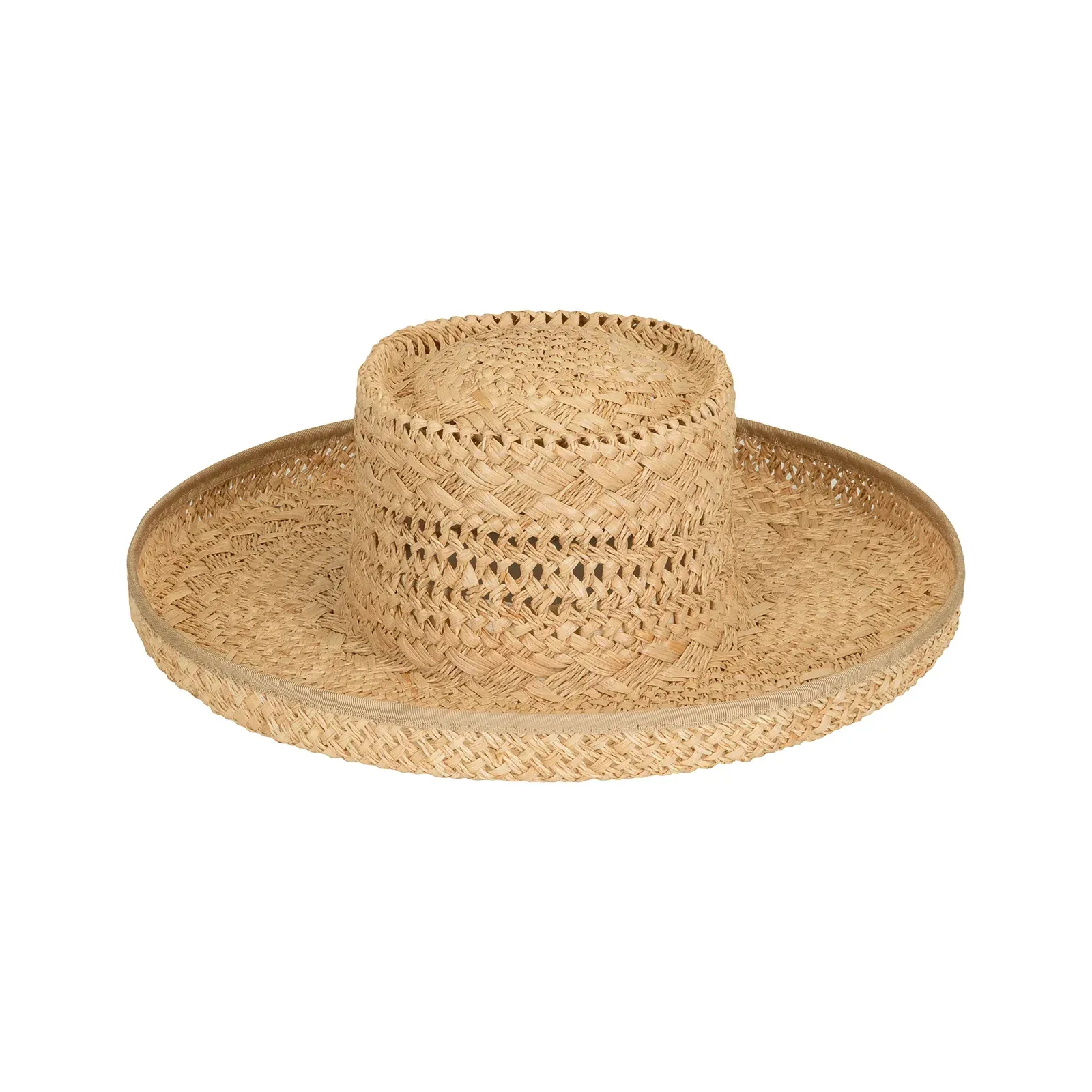 Lawson Boater – Raffia