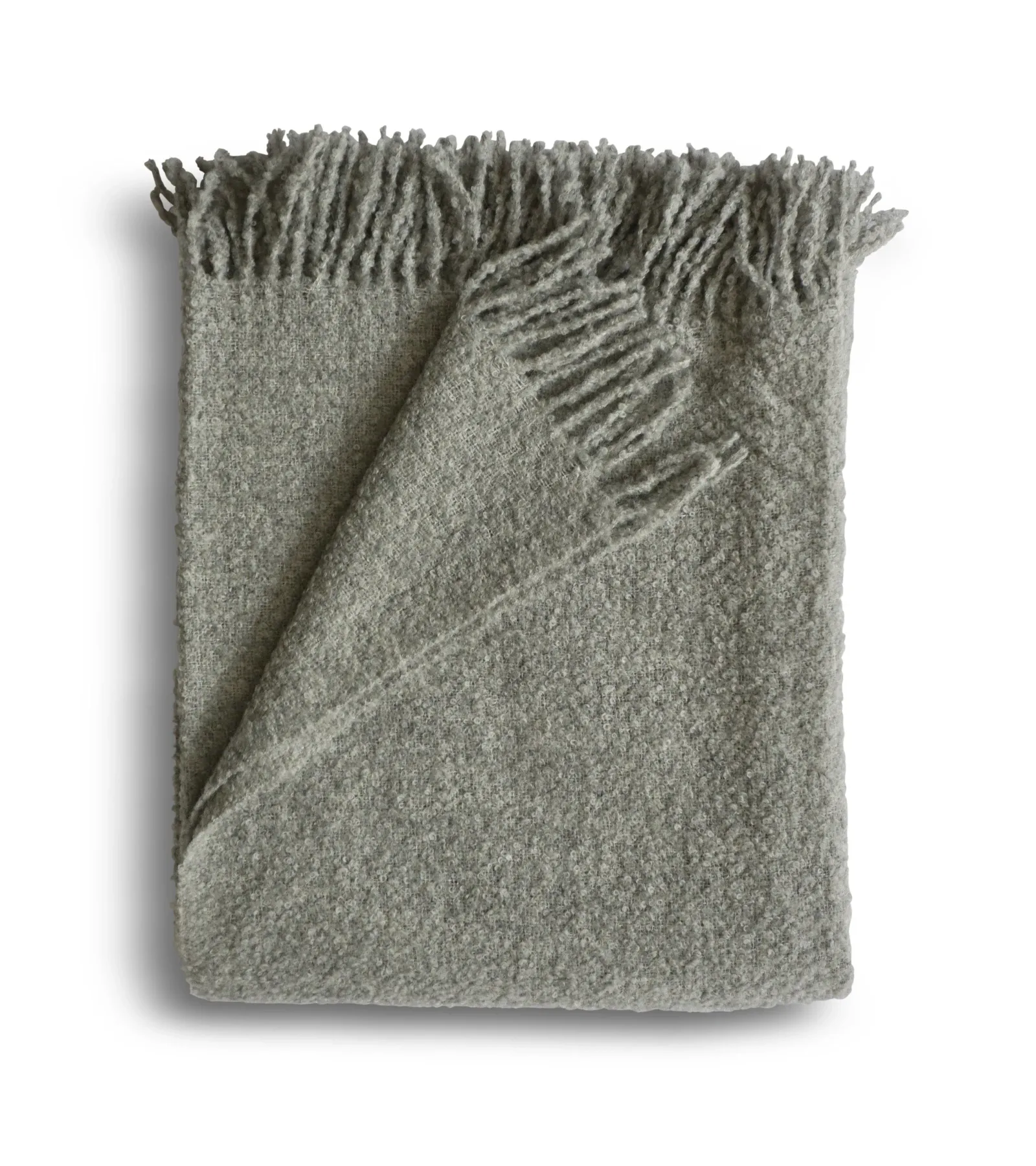 100% Baby Alpaca Bouclé Throws