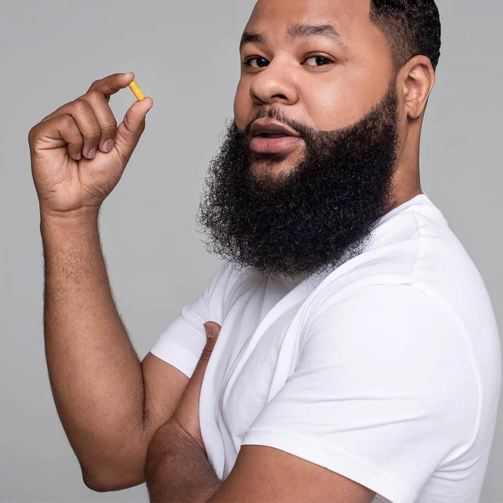 Superfood Beard, Hair & Skin Immune Support 30 Day Supply