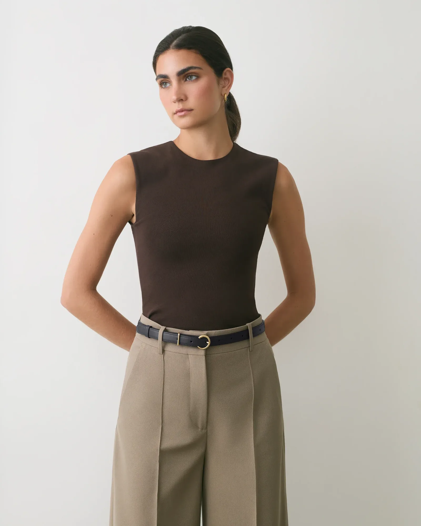 Crescent Buckle Belt
