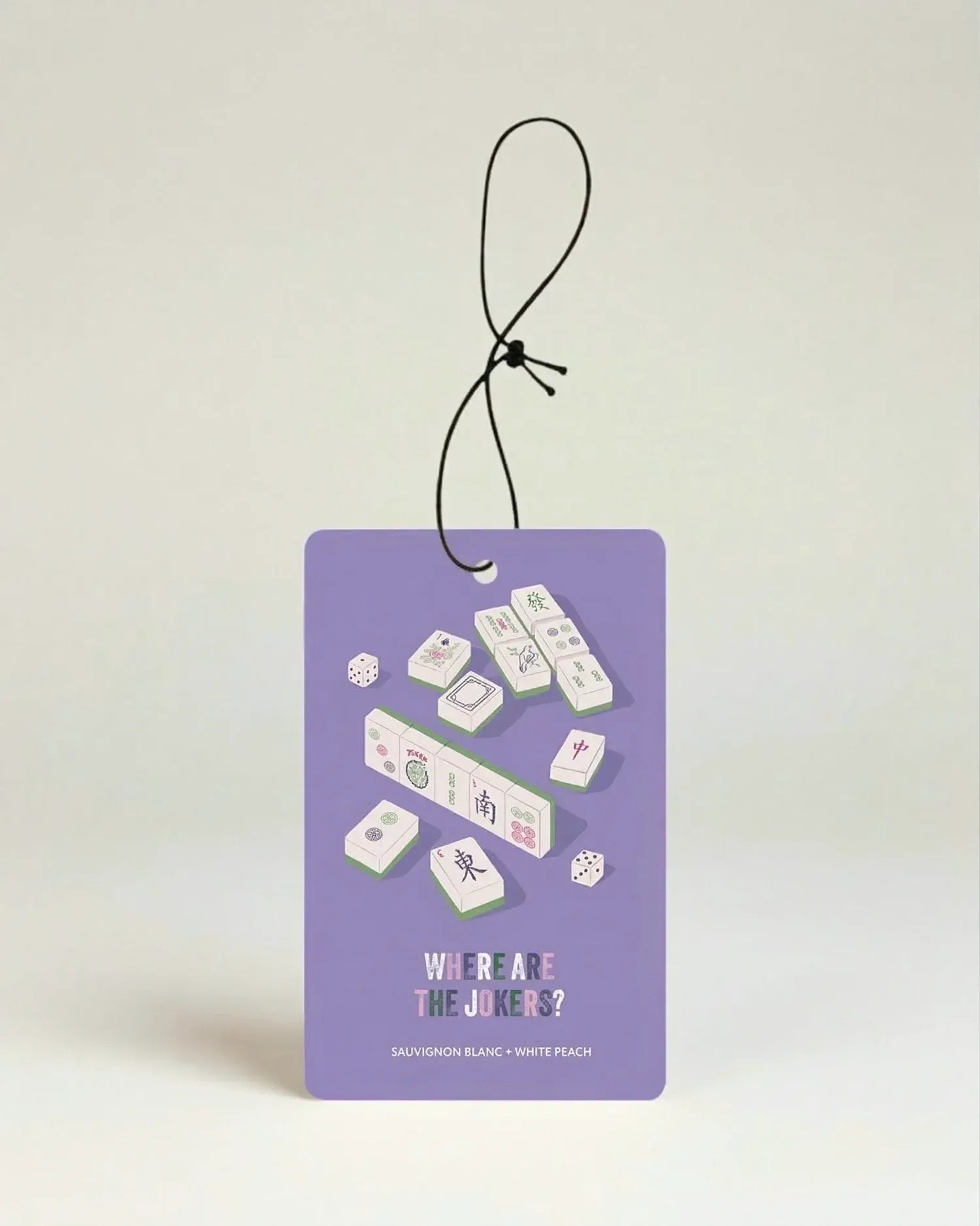 Where Are The Jokers? Mahjong Air Freshener