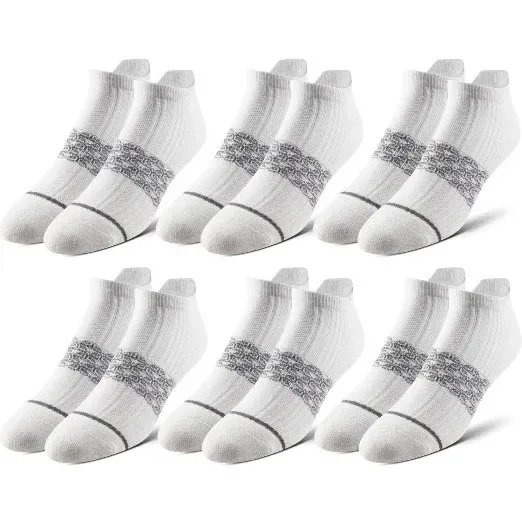 4-Way Stretch Cushion Low-Cut (6-Pack)