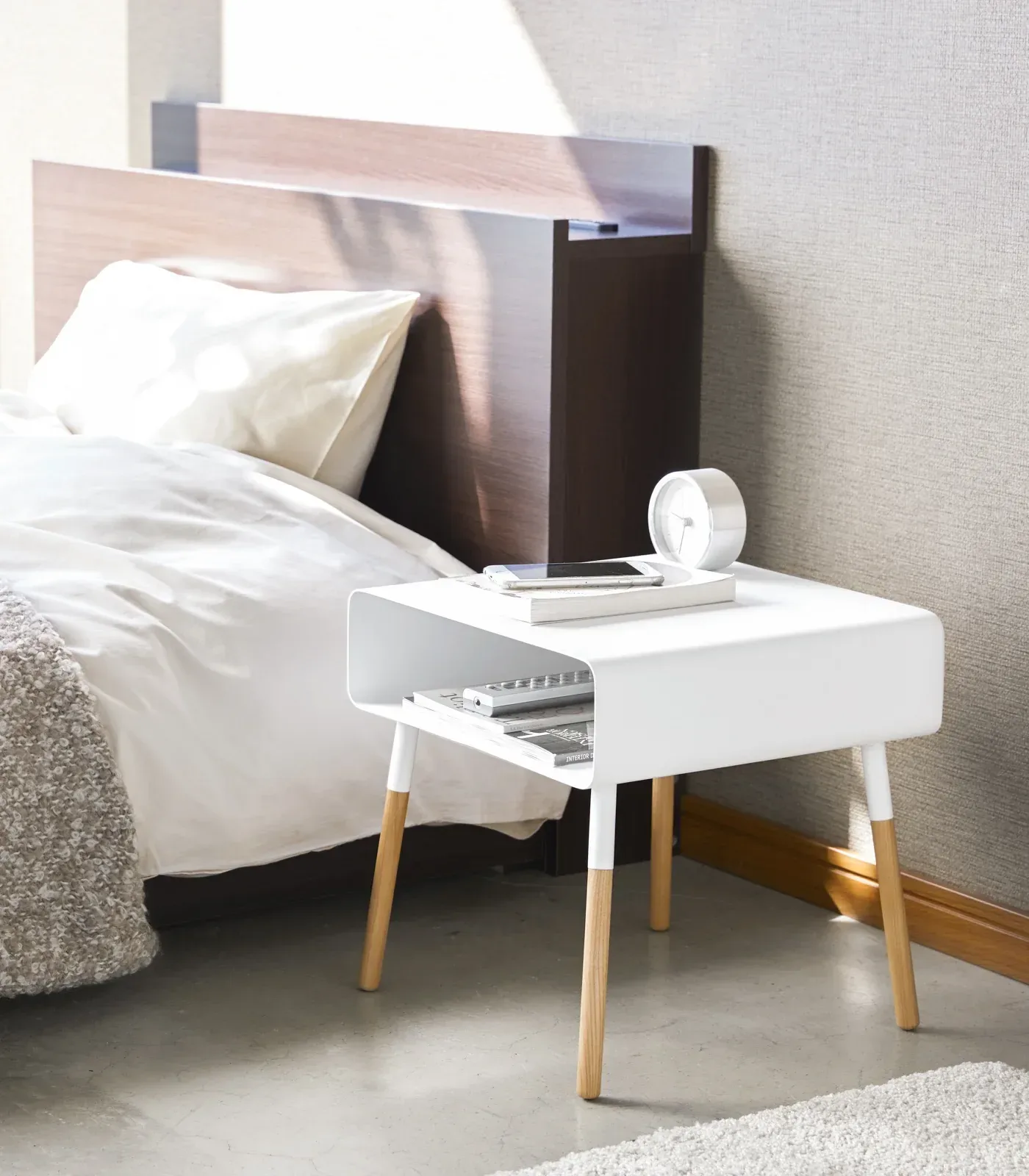 Storage Table – Short (14" H) – Steel + Wood