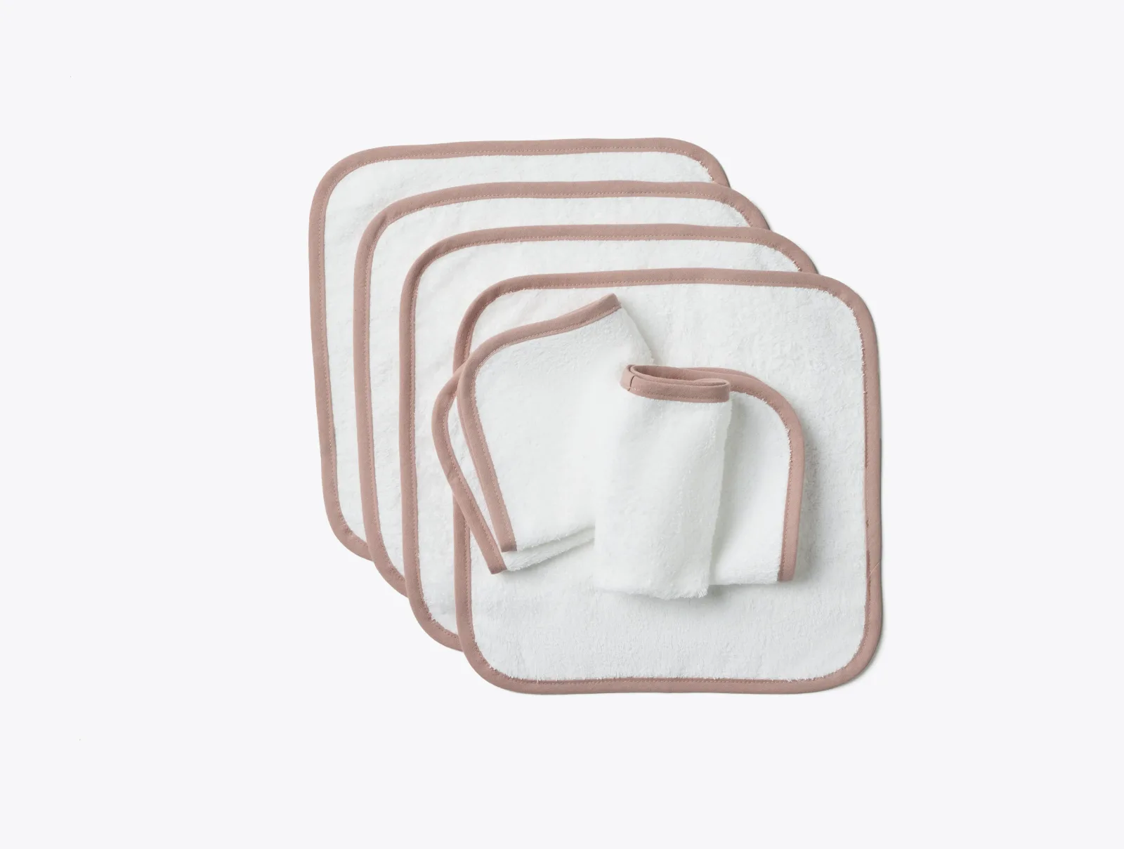 Cloud Loom™ Organic Baby Wash Cloth, Set of 6