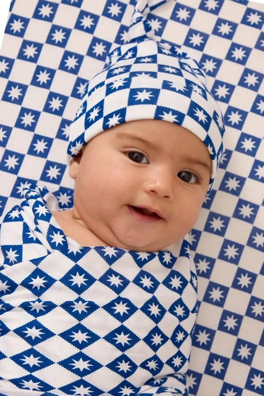Twilight Swaddle + Hat Set